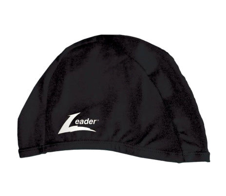 LEADER SPORTS ADULT MATCH SWIM CAP BLACK -NO INTERNET SALES