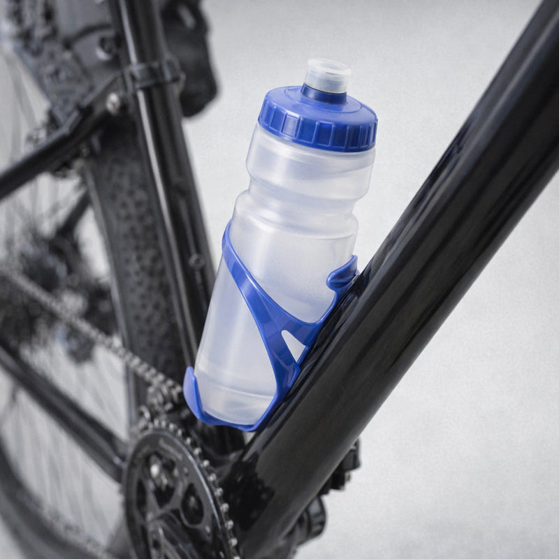 SBIK-003-PLASTIC BICYCLE WATER BOTTLE HOLDER BLUE