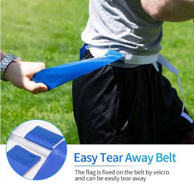 FLAG FOOTBALL VELCRO BELT -BLUE