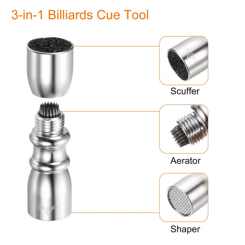 BOWTIE SHAPED POOL CUE TOOL