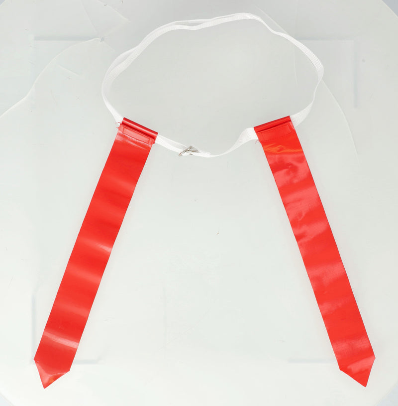 FLAG FOOTBALL VELCRO BELT -RED