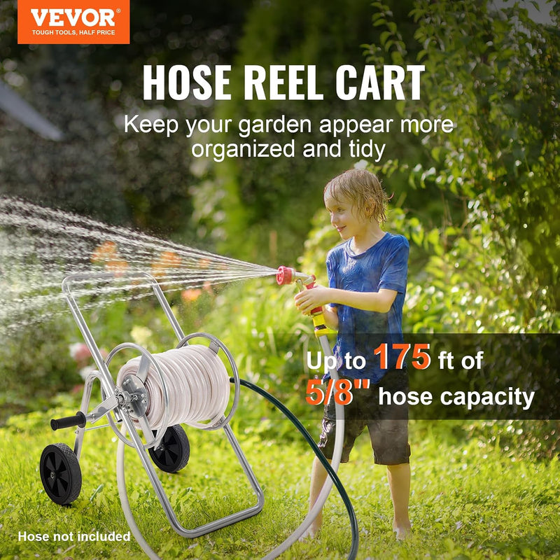 VEVOR 5/8'' X 175' HOSE REEL CART