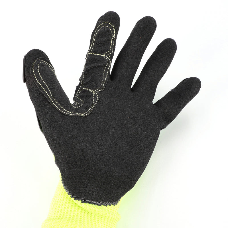 ANTI IMPACT GLOVE, HIGH VIS, COATED PALM XX-LARGE
