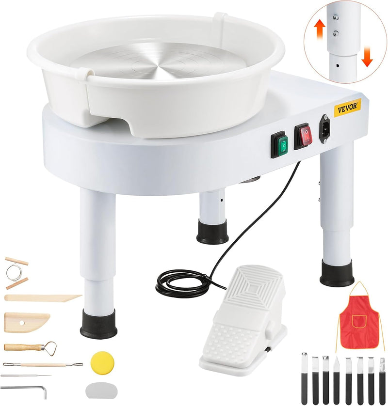 VEVOR 11'' MANUAL POTTERY WHEEL