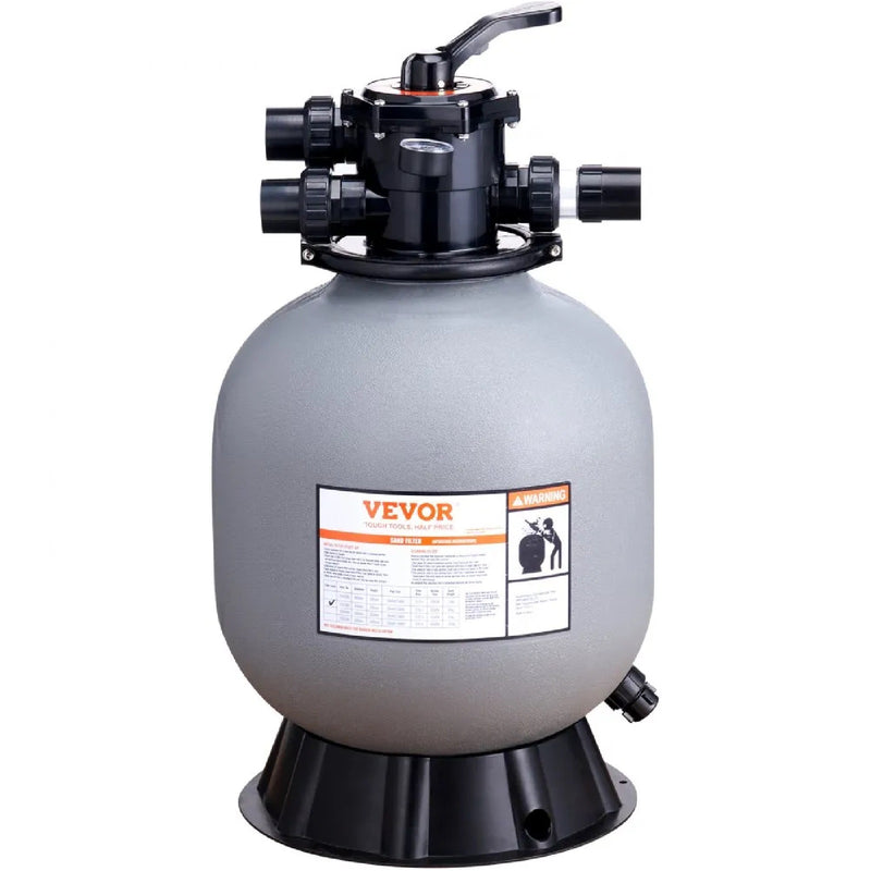 VEVOR 22" 7-FUNC POOL SAND FILTER 55 GPM