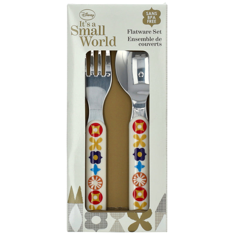 FLATWARE SET -DISNEY ITS A SMALL WORLD