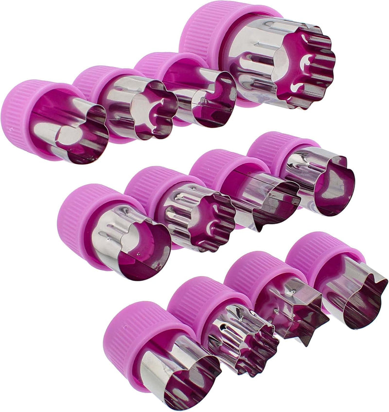 SPEC101 12PK FRUIT & VEGETABLE MINI FOOD CHOPPER SET