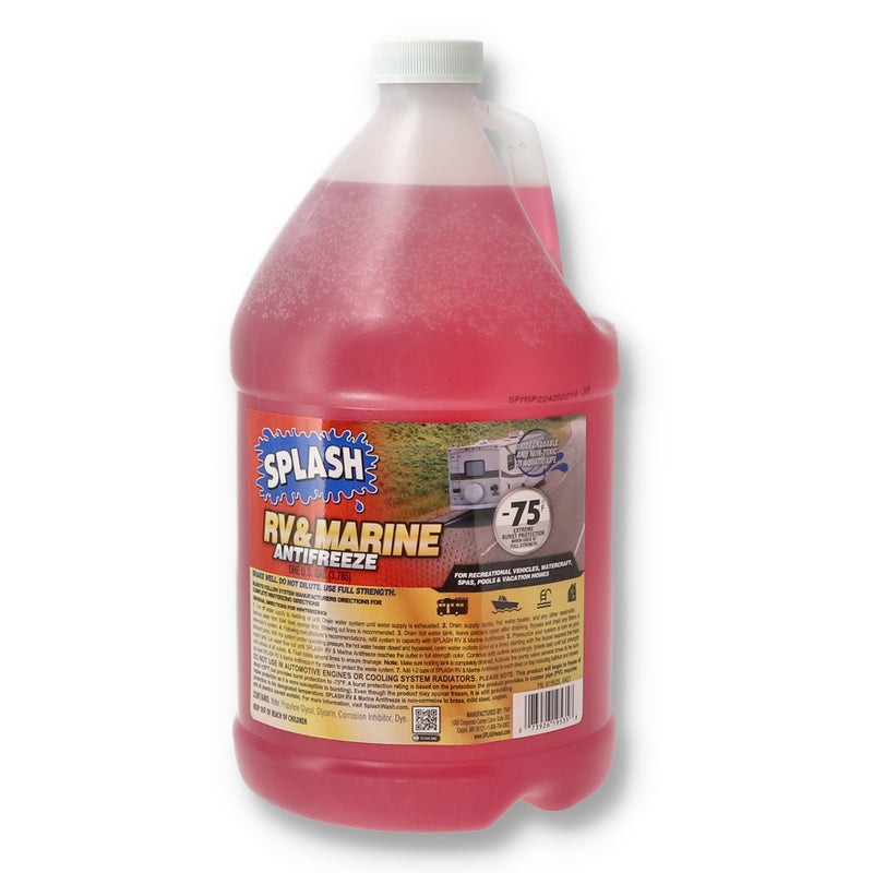 SPLASH 1gal RV & MARINE ANTIFREEZE -75Ã‚Â°