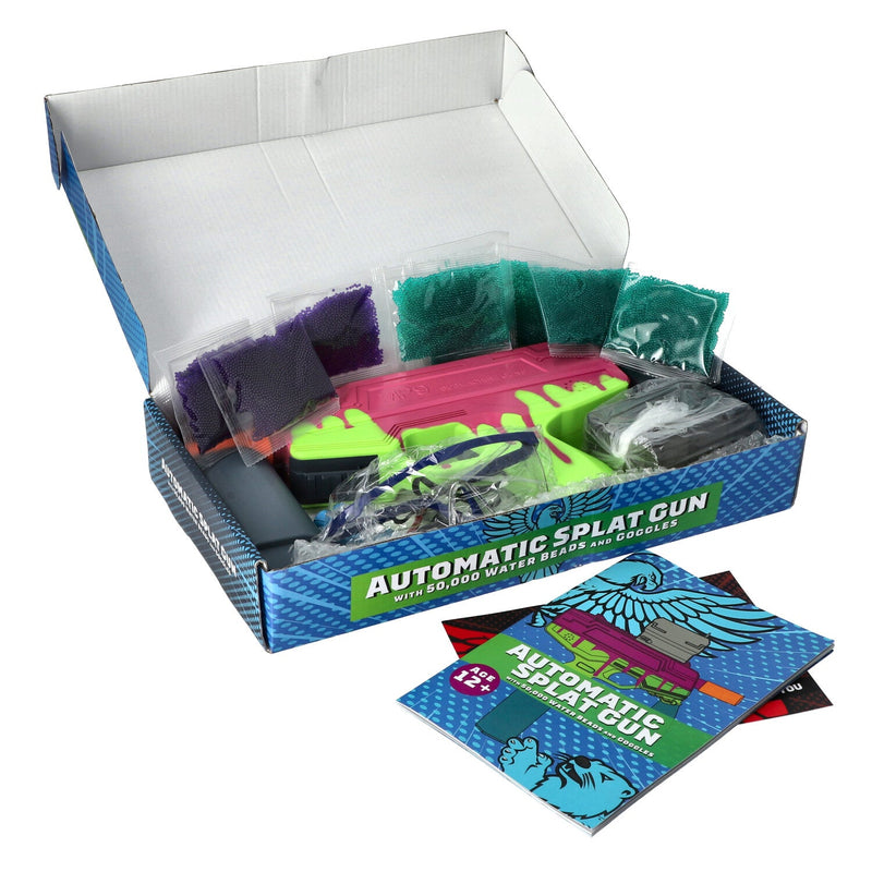 OTTER & EAGLE AUTOMATIC SPLAT GUN WITH 50,000 WATER BEADS & GOGGLES
