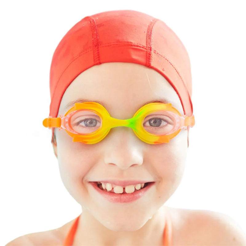 KIDS COLORFUL SWIMMING GOGGLES WITH CASE