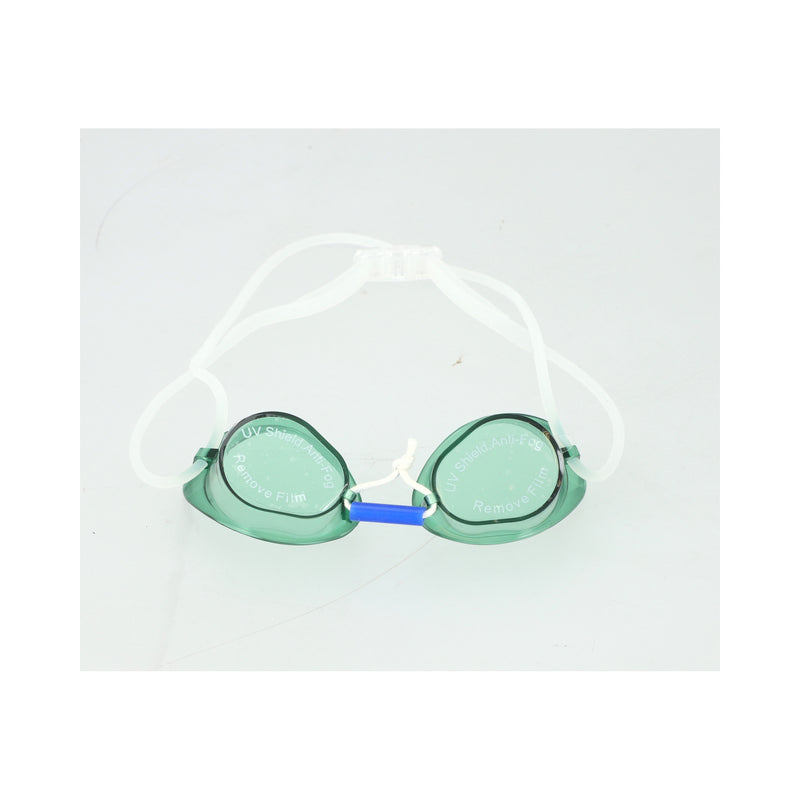 GREEN RACING GOGGLES WITH STORAGE CASE