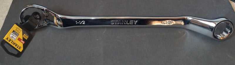 STANLEY OFFSET HITCH BOX WRENCH 1-1/8'' & 1-1/2'' (NO ADVERTISING NO INTERNET SALES)