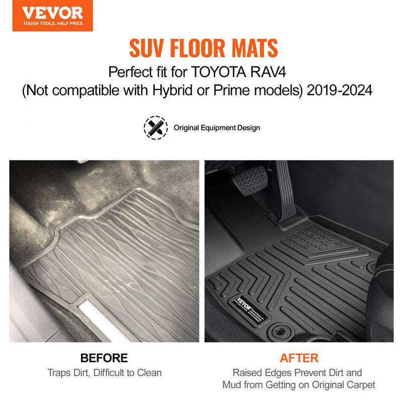 VEVOR TOYOTA RAV 4 FLOOR MATS