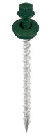 ACORN 250CT METAL TO WOOD SELF TAPPING SCREWS #9x2-1/2'' FOREST GREEN