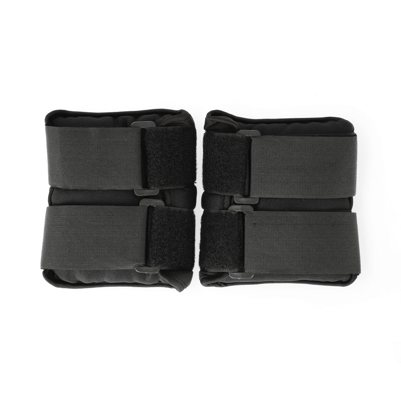 2PK 5LB ANKLE WEIGHTS WITH GREEN STORAGE BAG