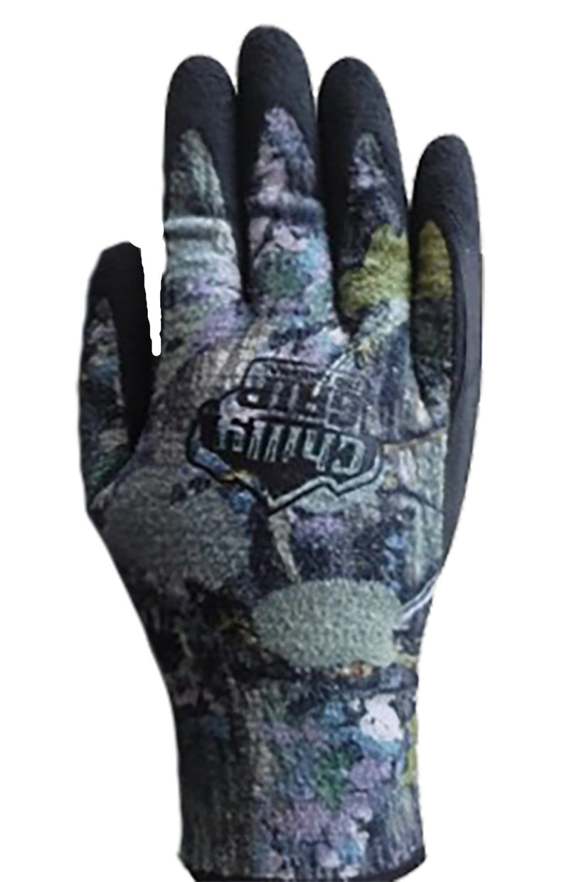 CHILLY GRIP FLEECE LINED CAMO GLOVE LARGE