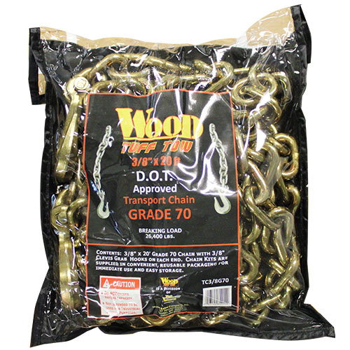3/8''x20' TRANSPORT CHAIN GRADE 70