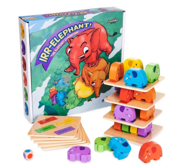 IMAGINATION GENERATION IRR-ELEPHANT STACKING GAME AGES 3+