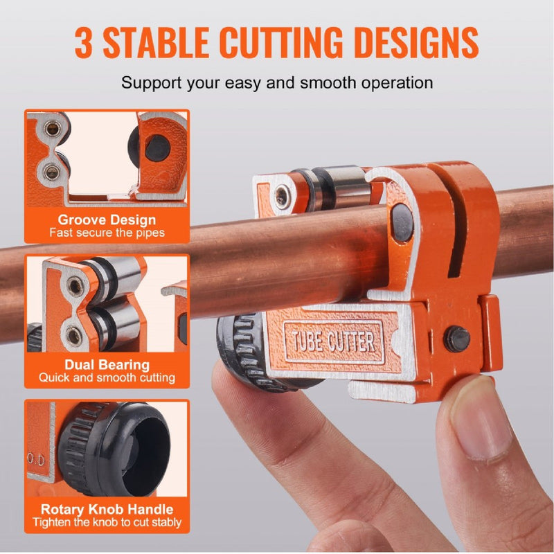 VEVOR MINI TUBING CUTTER 1/8-1-1/8'' CAPACITY