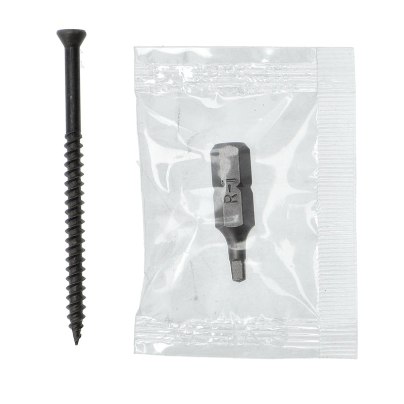 PRO-TWIST 1LB TRIM SCREWS #6x2-1/4'' #1 SQUARE DRIVE SHARP POINT