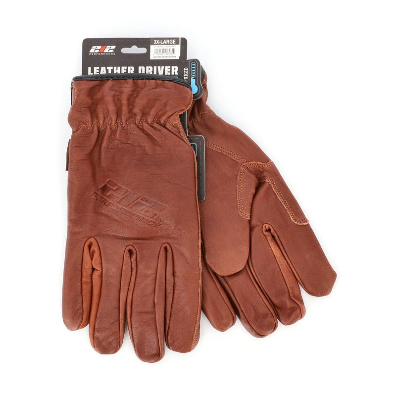 212 PERFORMANCE TUNDRA WATERPROOF LEATERH DRIVER GLOVES 3-XL