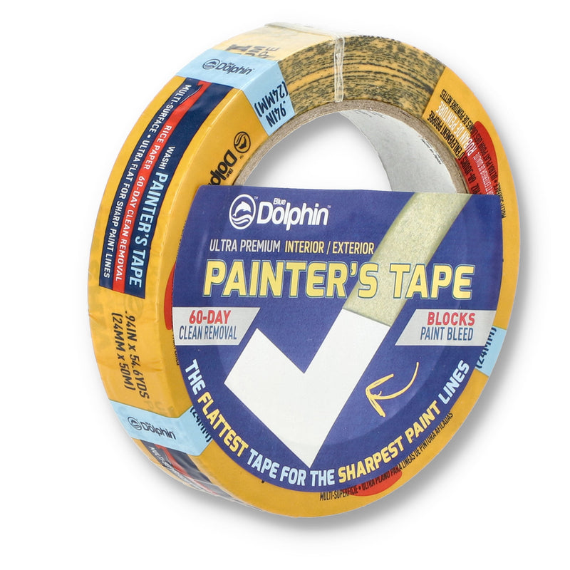DOLPHIN .94'' X 54.6 YARD WASHI PROFESSIONAL PAINTERS TAPE