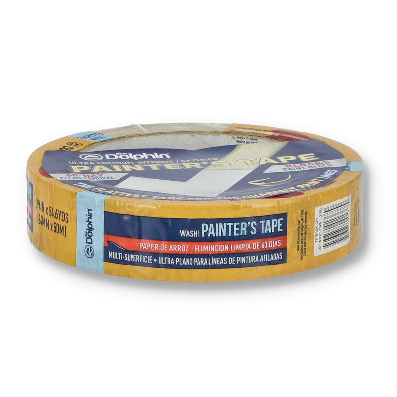 DOLPHIN .94'' X 54.6 YARD WASHI PROFESSIONAL PAINTERS TAPE
