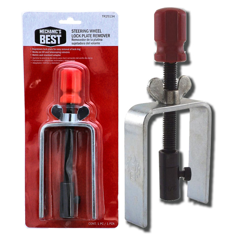 STEERING WHEEL LOCK PLATE REMOVER