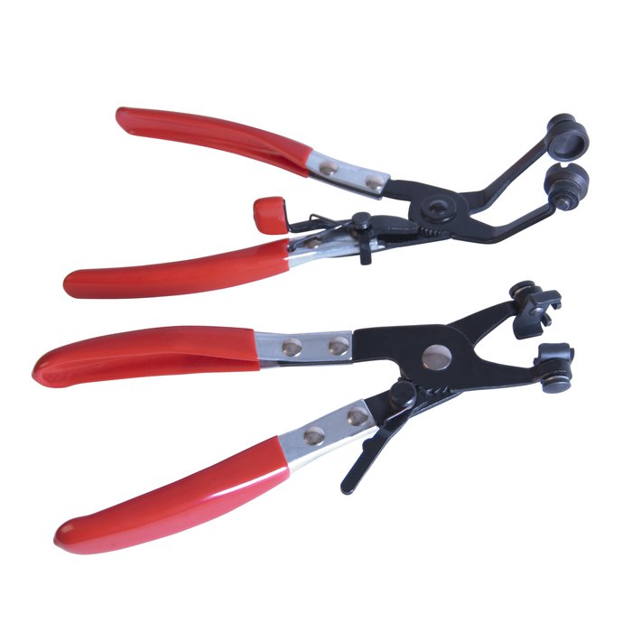 2 PIECE HOSE CLAMP PLIERS SET