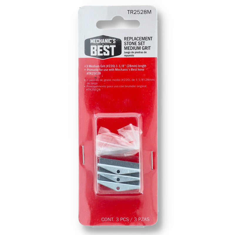 3PC 1-1/8'' REPLACEMENT STONE SET MEDIUM GRIT