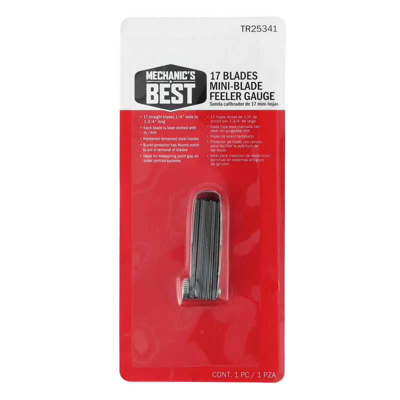 OEM 17 BLADE MINI FEELER GAUGE SET