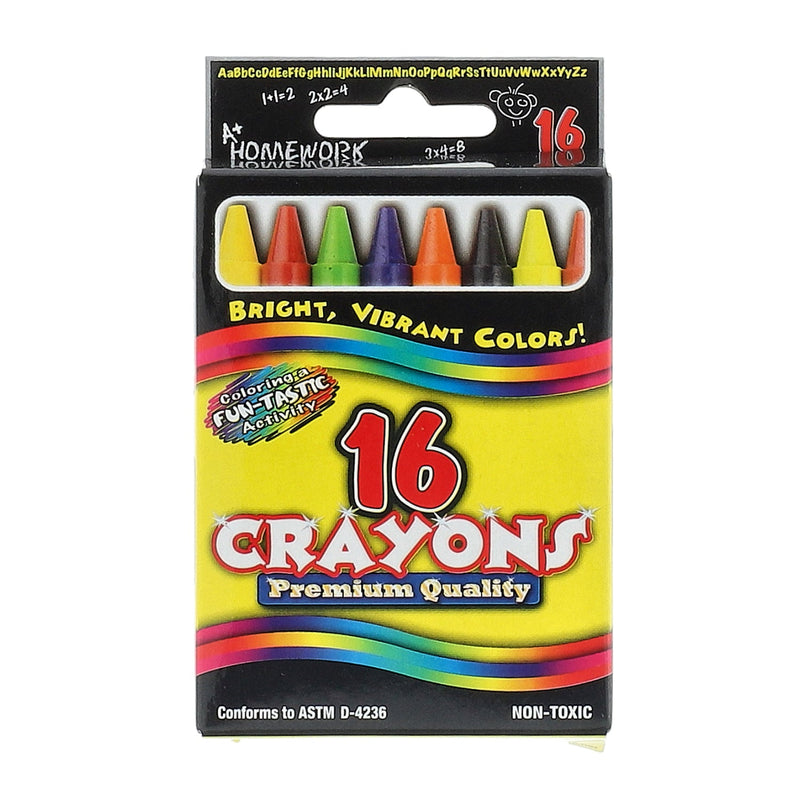 16 COUNT CRAYONS