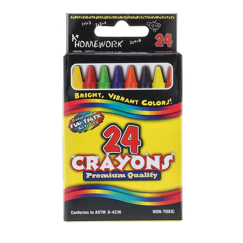 24 COUNT CRAYONS