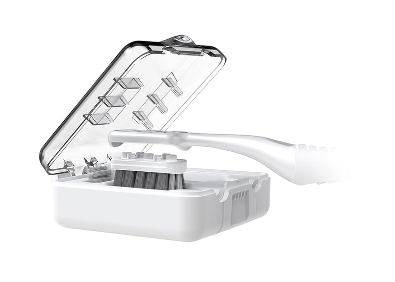 V-ECO GRAY TOOTHBRUSH WITH 2 REPLACEABLE HEADS