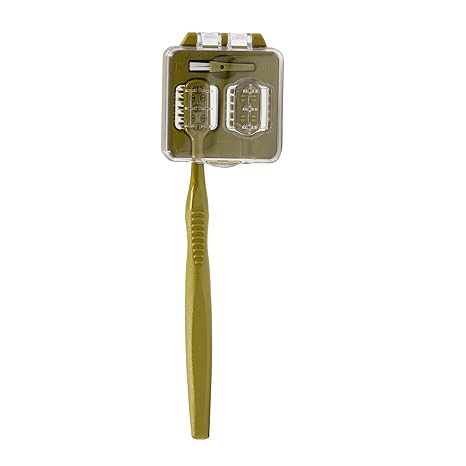 V-ECO GOLD TOOTHBRUSH WITH 2 REPLACEABLE HEADS