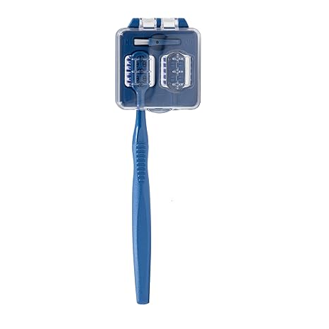 V-ECO BLUE TOOTHBRUSH WITH 2 REPLACEABLE HEADS