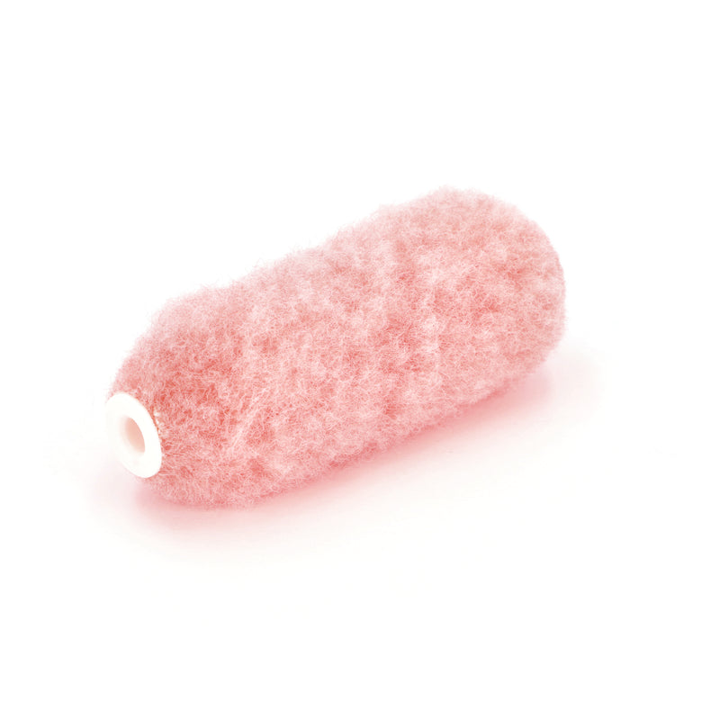 WHIZZ 4'' PINK POLY ROLLER COVER 1/2'' NAP BULK NO UPC