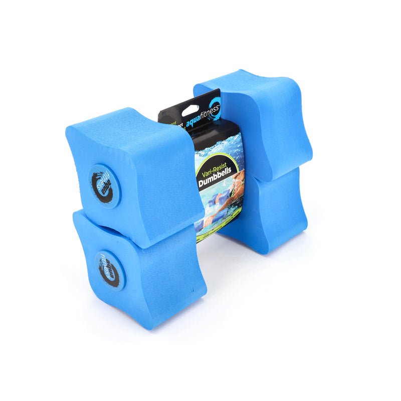 AQUA FITNESS 2PC VARI-RESIST DUMBBELLS