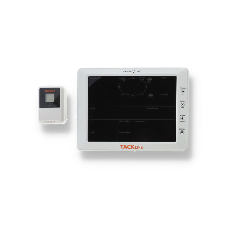 8-in-1 SMART WEATHER STATION WIRELESS COLOR DISPLAY