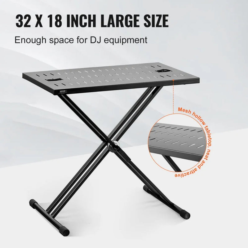 VEVOR 32'' X 20'' PORTABLE DJ TABLE STAND