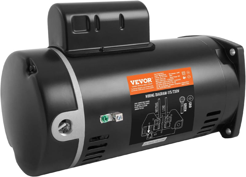 VEVOR 1 HP 115V POOL PUMP MOTOR