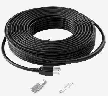 VEVOR 80' SELF REGULATING PIPE HEATING CABLE 50° PER FOOT