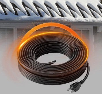 VEVOR 80' SELF REGULATING PIPE HEATING CABLE 50° PER FOOT