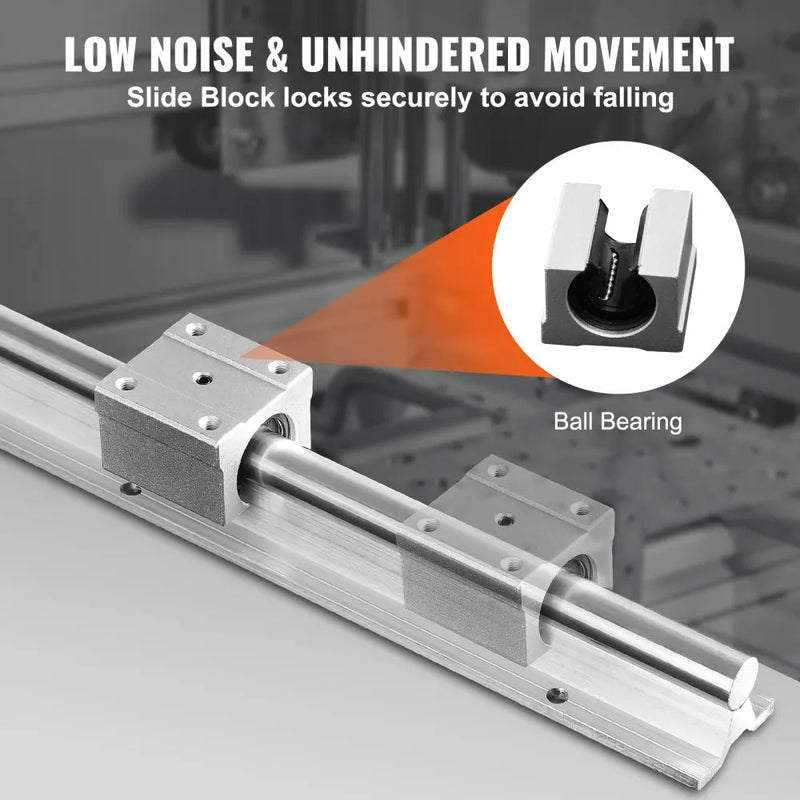 VEVOR 2 PC 31.5'' LINEAR RAIL GUIDE