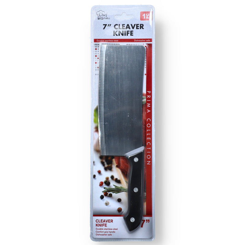 7'' STAINLESS CLEAVER KNIFE