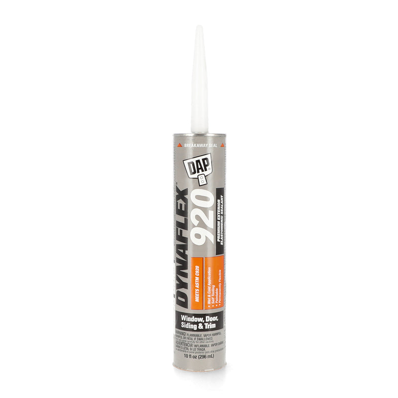 DAP DYNAFLEX 920 10OZ PREMIUM ELASTOMERIC EXTERIOR CAULK GRAPHITE GRAY NO BIG BOX STORES
